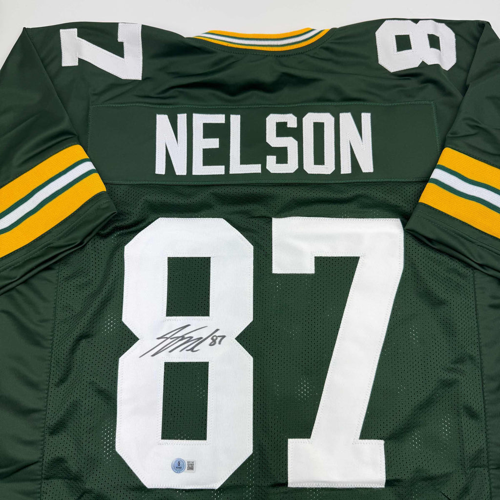 autographed-signed-jordy-nelson-green-bay-green-football-jersey-jsa-coa