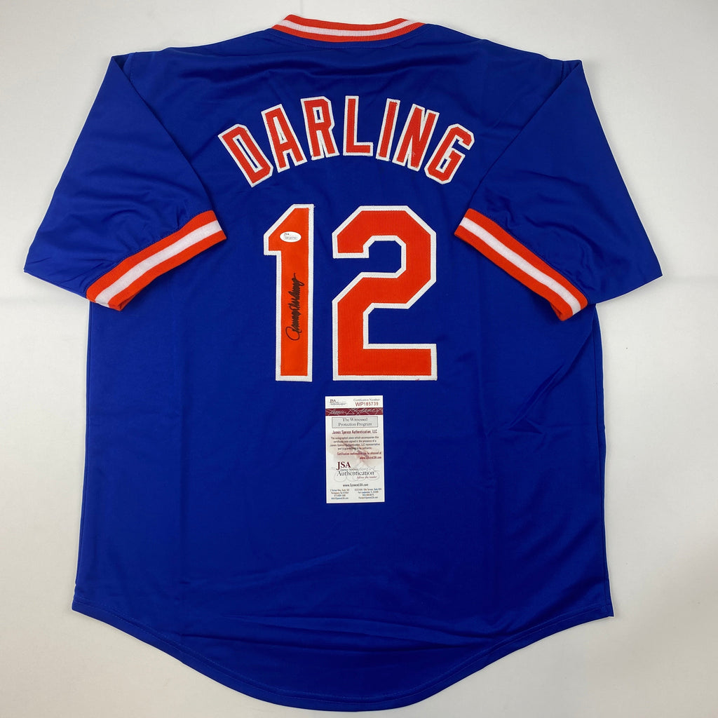 autographed-signed-ron-darling-new-york-blue-baseball-jersey-jsa-coa