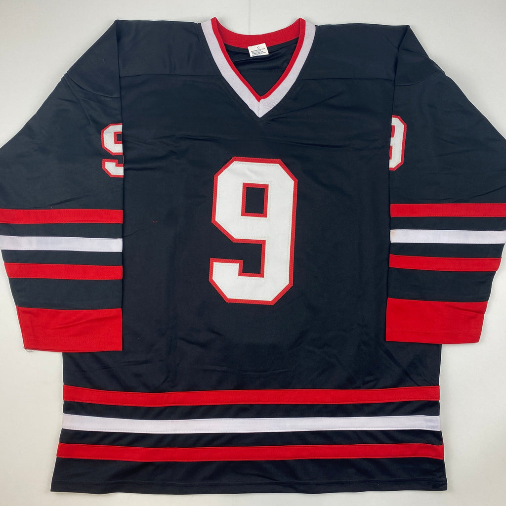 autographed-signed-bobby-hull-hof-1983-chicago-black-hockey-jersey-jsa-coa