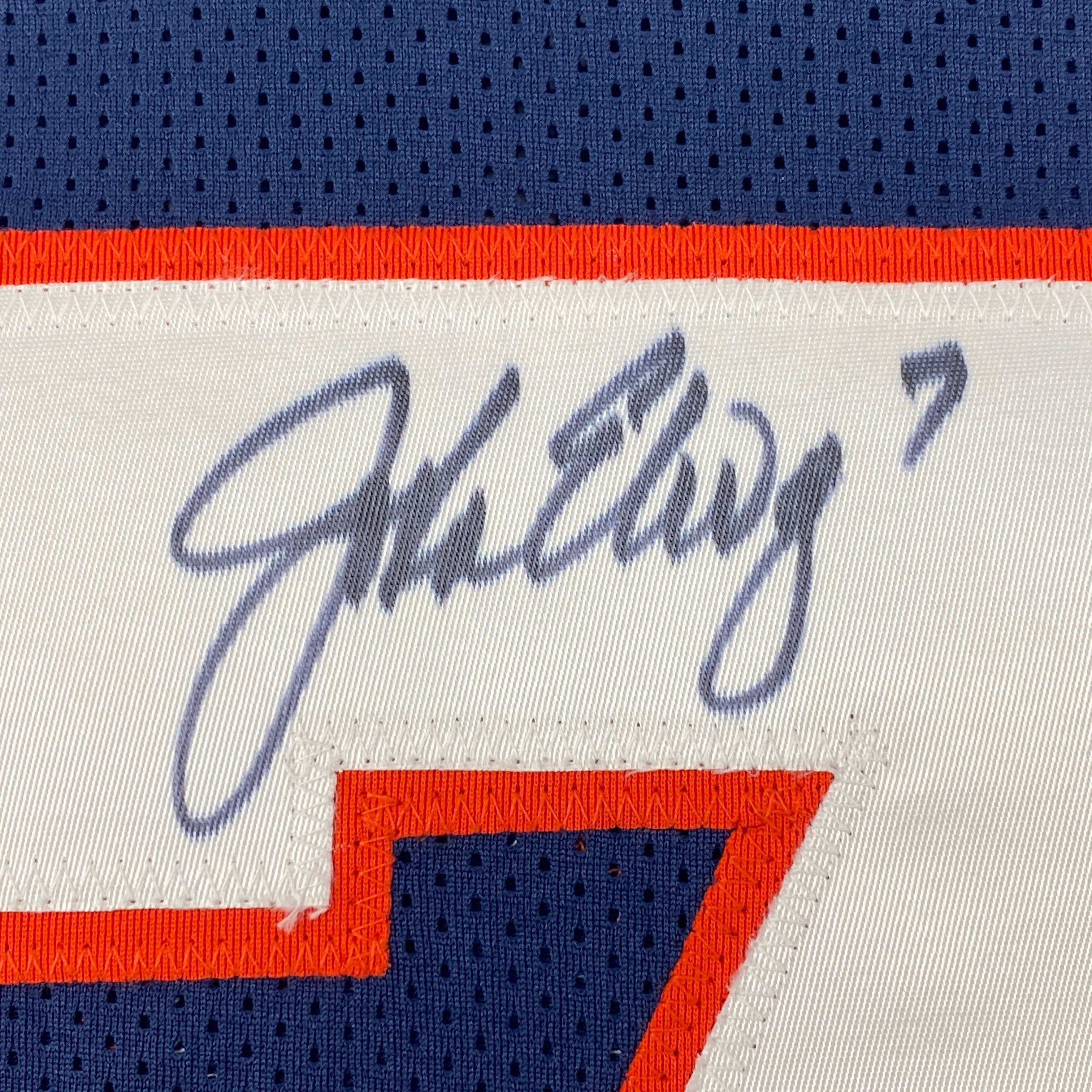 autographed-signed-john-elway-denver-blue-football-jersey-jsa-coa
