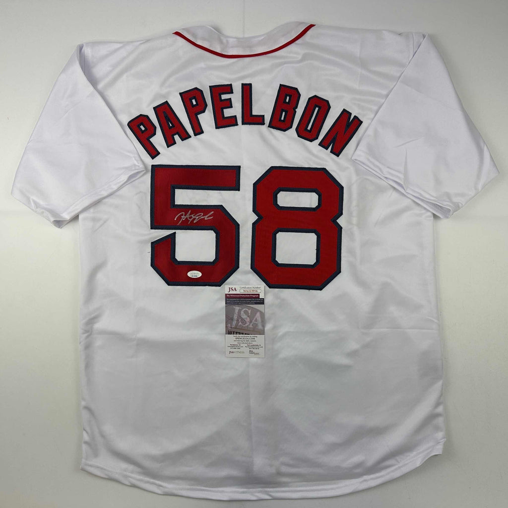 autographed-signed-jonathan-papelbon-boston-white-baseball-jersey-jsa-coa
