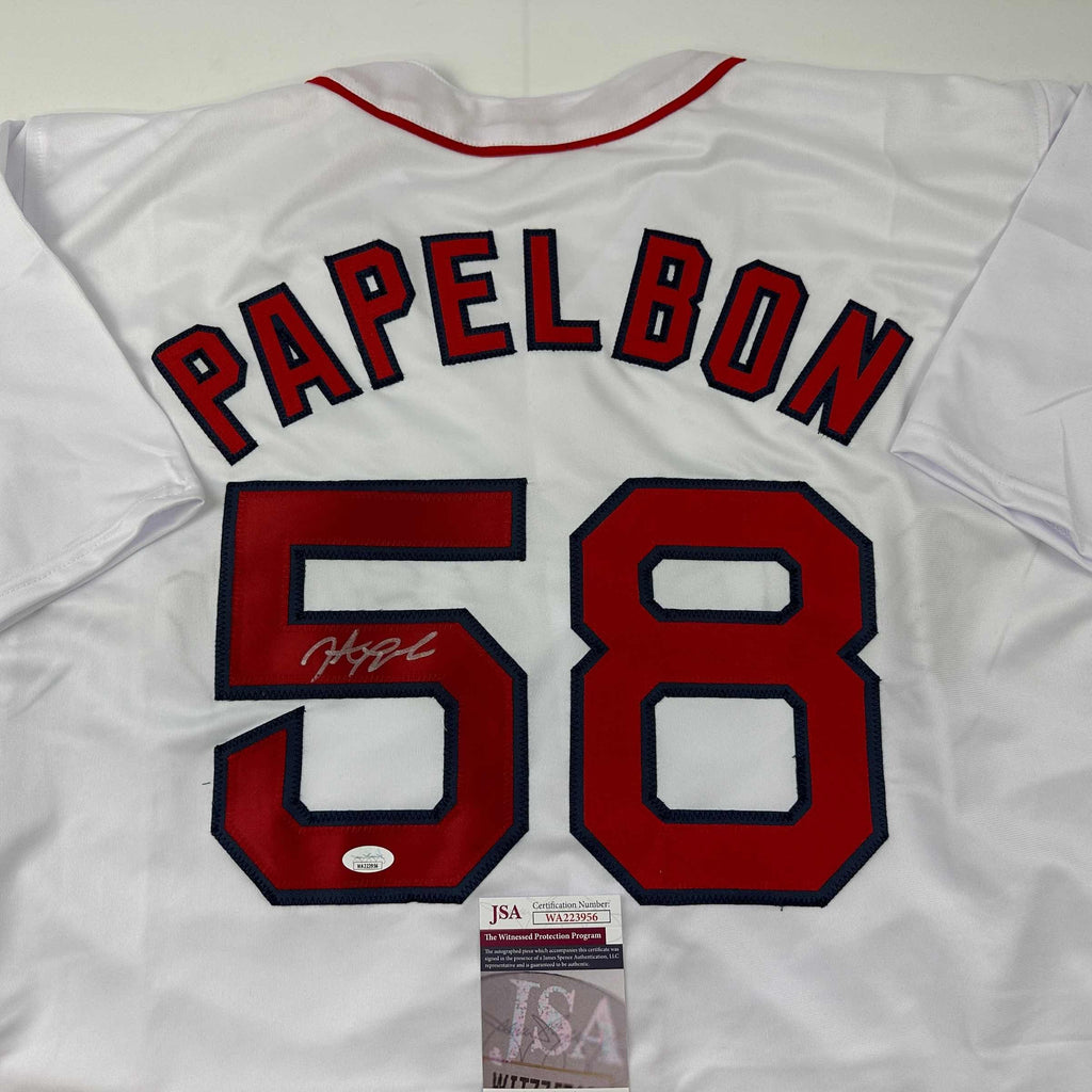 autographed-signed-jonathan-papelbon-boston-white-baseball-jersey-jsa-coa