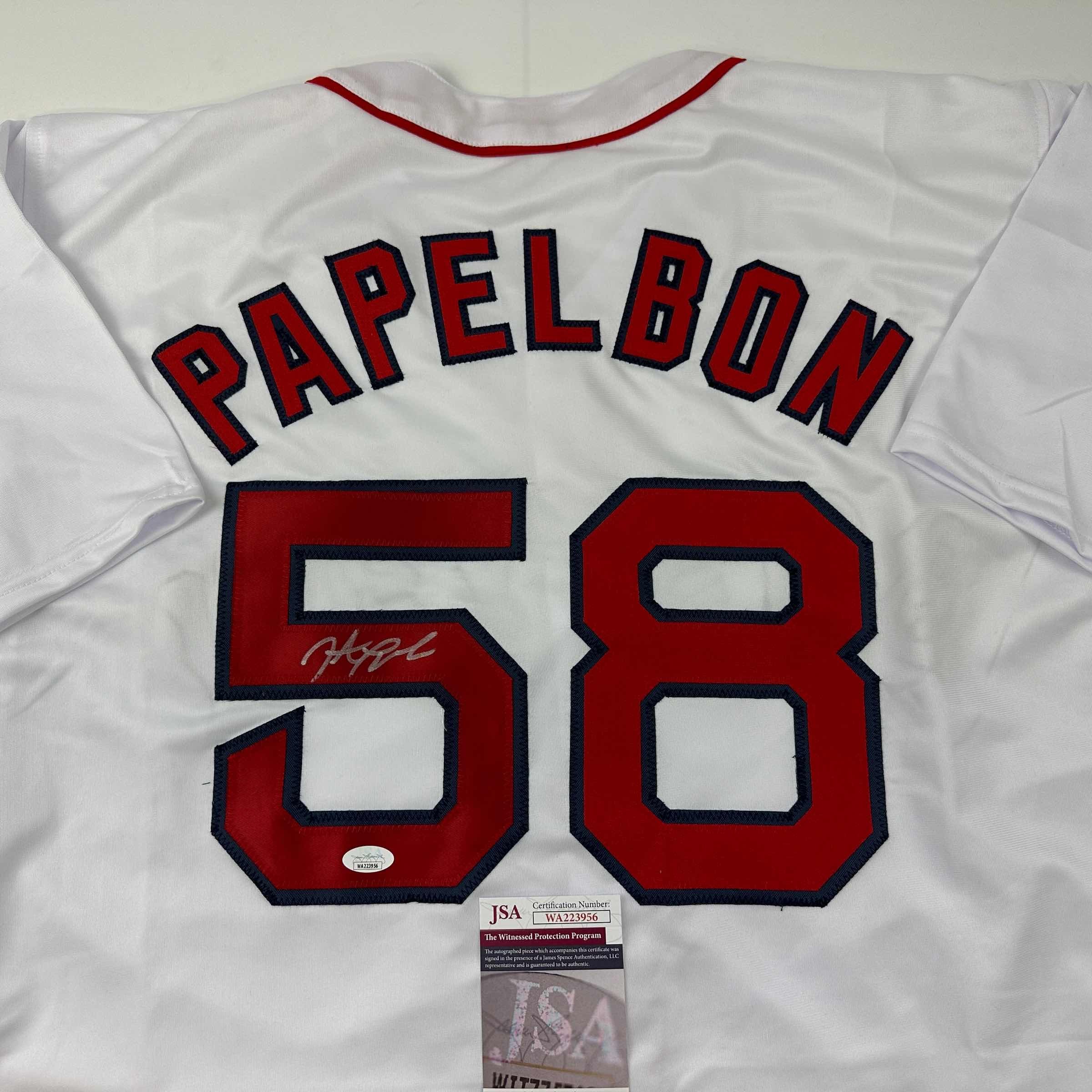 autographed-signed-jonathan-papelbon-boston-white-baseball-jersey-jsa-coa