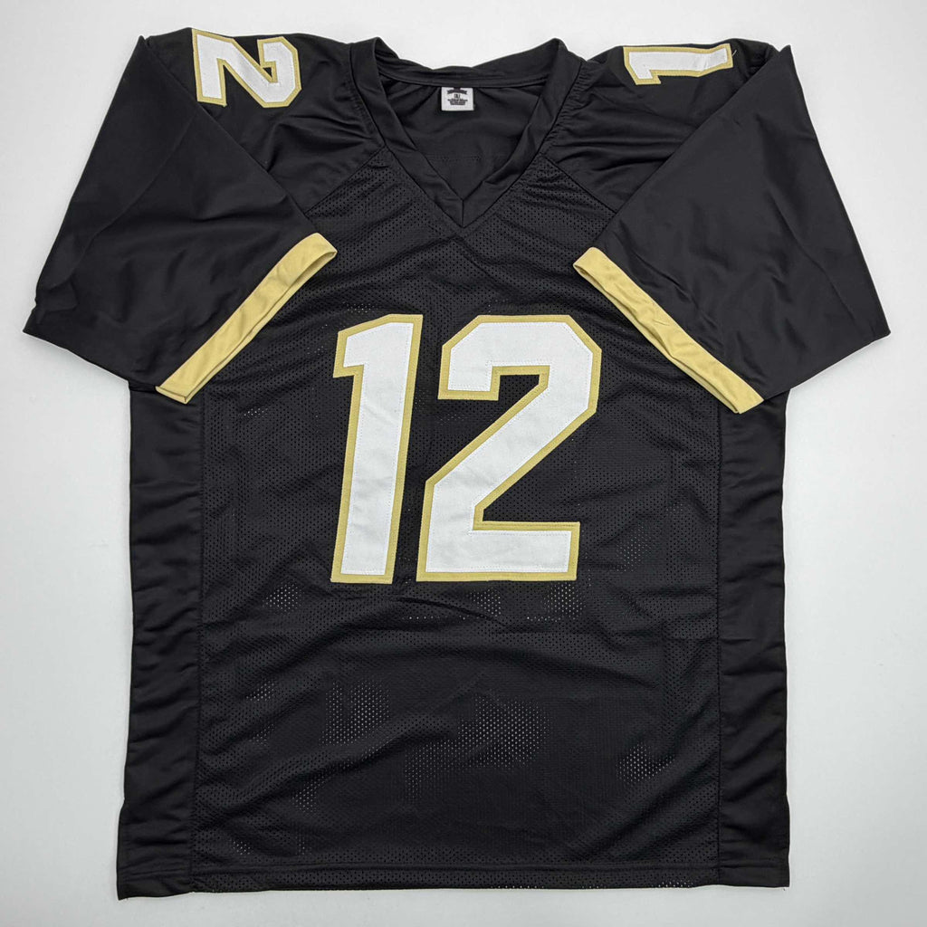 autographed-signed-travis-hunter-colorado-black-college-football-jersey-beckett-bas-coa