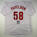 autographed-signed-jonathan-papelbon-philadelphia-pinstripe-baseball-jersey-jsa-coa
