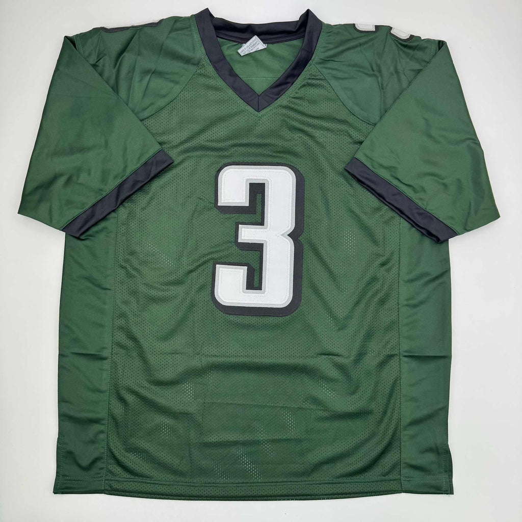 autographed-signed-nolan-smith-jr-philadelphia-green-football-jersey-jsa-coa