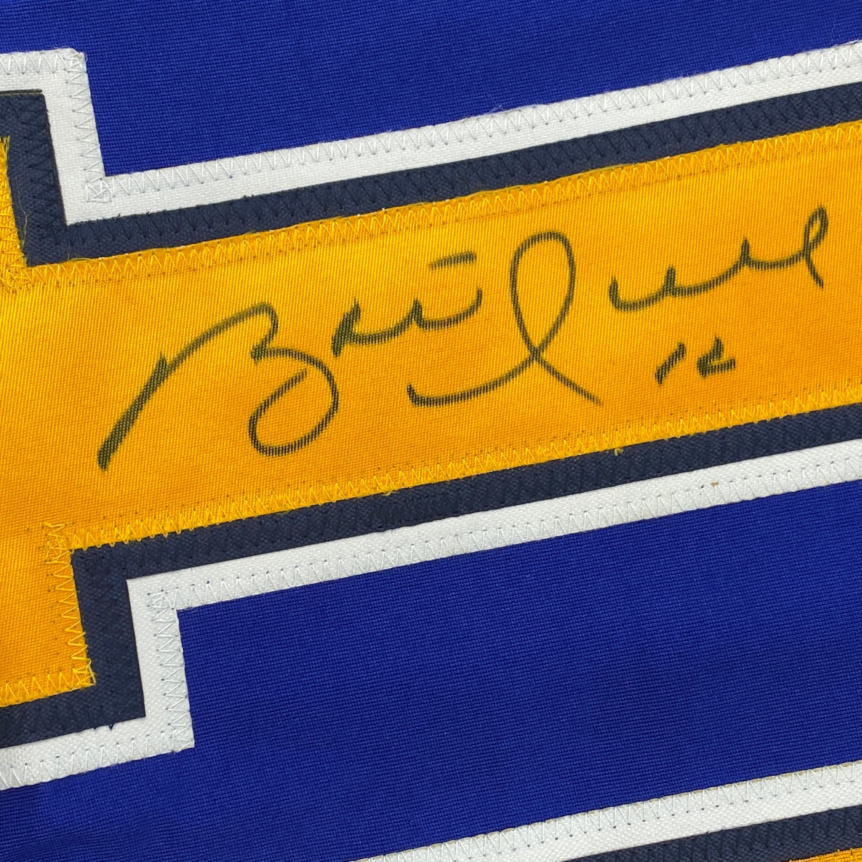 autographed-signed-brett-hull-st-louis-blue-yellow-numbers-hockey-jersey-jsa-coa