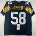 autographed-signed-jack-lambert-hof-90-pittsburgh-black-football-jersey-jsa-coa