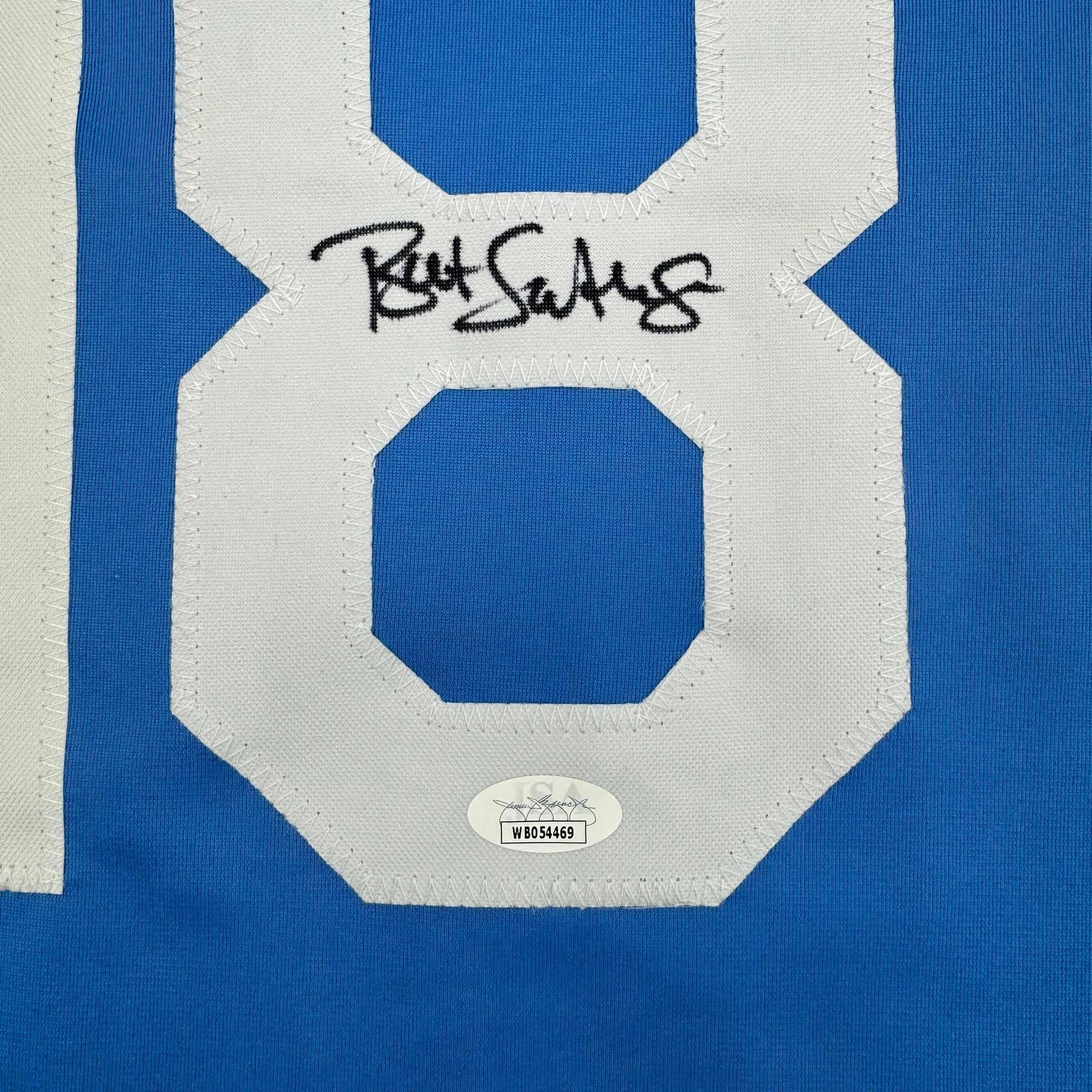 autographed-signed-bret-saberhagen-kansas-city-light-blue-baseball-jersey-jsa-coa