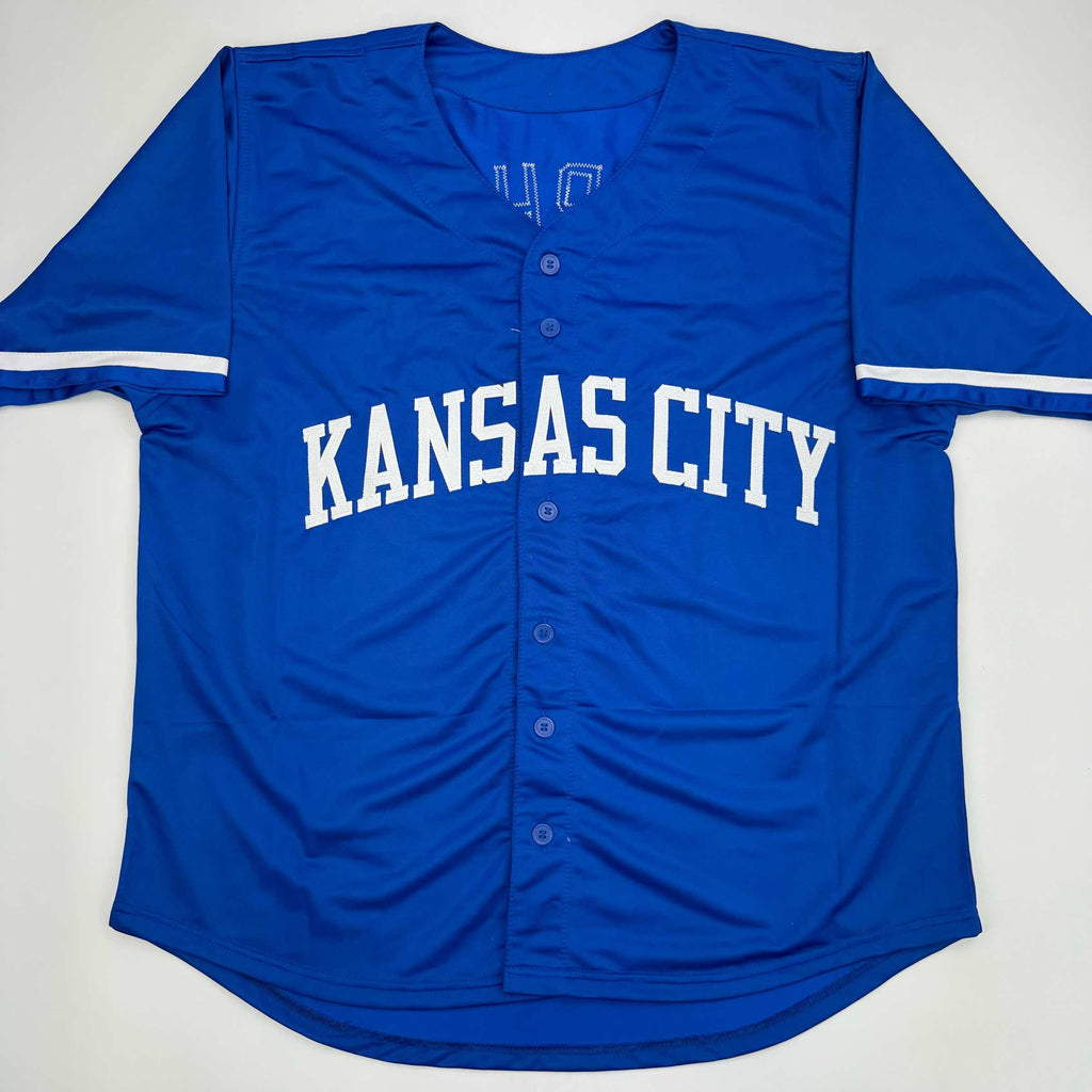 autographed-signed-bret-saberhagen-kansas-city-dark-blue-baseball-jersey-jsa-coa