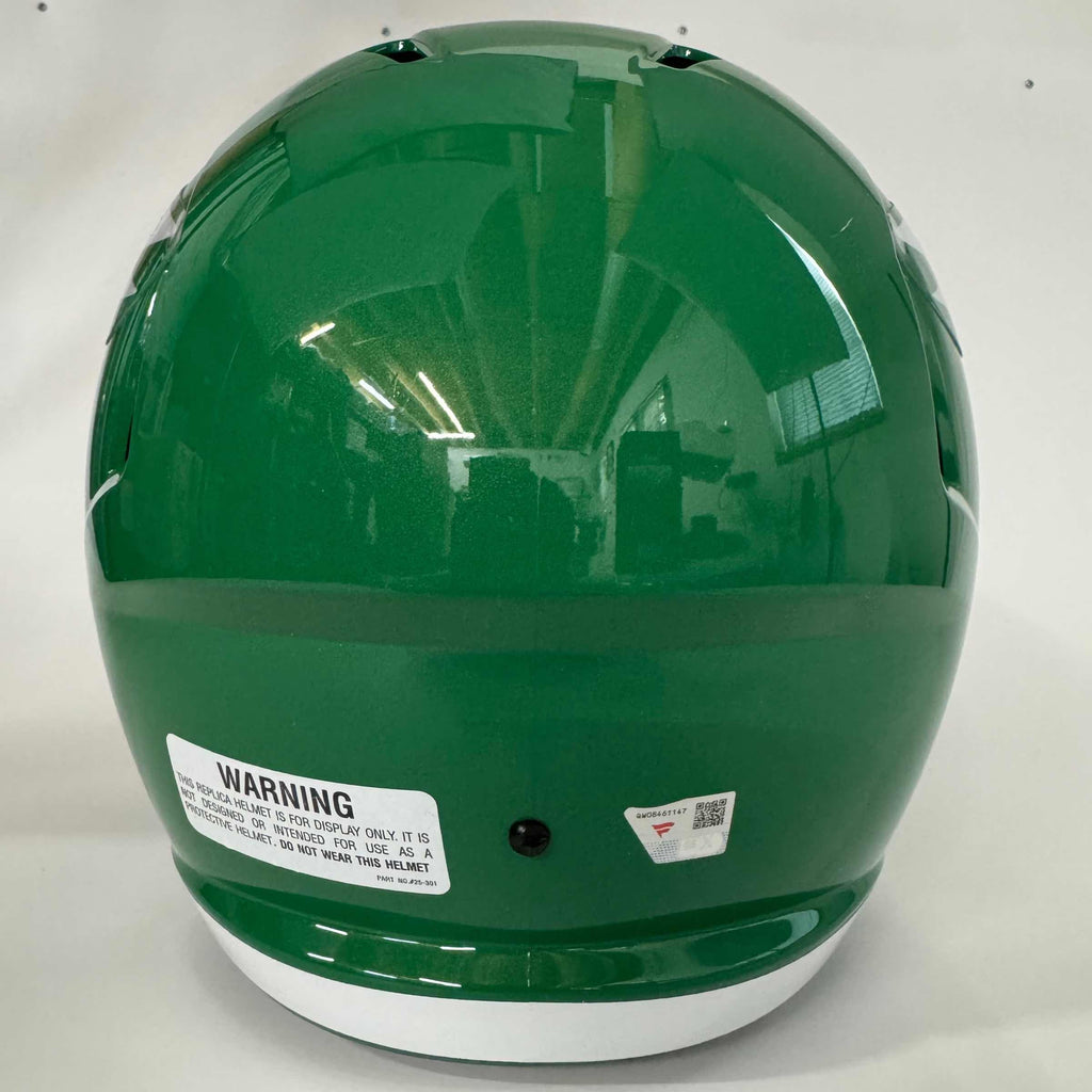 autographed-signed-jalen-hurts-philadelphia-eagles-kelly-green-full-size-fs-f-s-replica-football-helmet-fanatics-coa