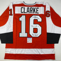 autographed-signed-reggie-leach-bobby-clarke-bill-barber-philadelphia-orange-hockey-jersey-psa-dna-coa