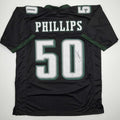 autographed-signed-jaelan-phillips-philadelphia-black-football-jersey-psa-dna-coa