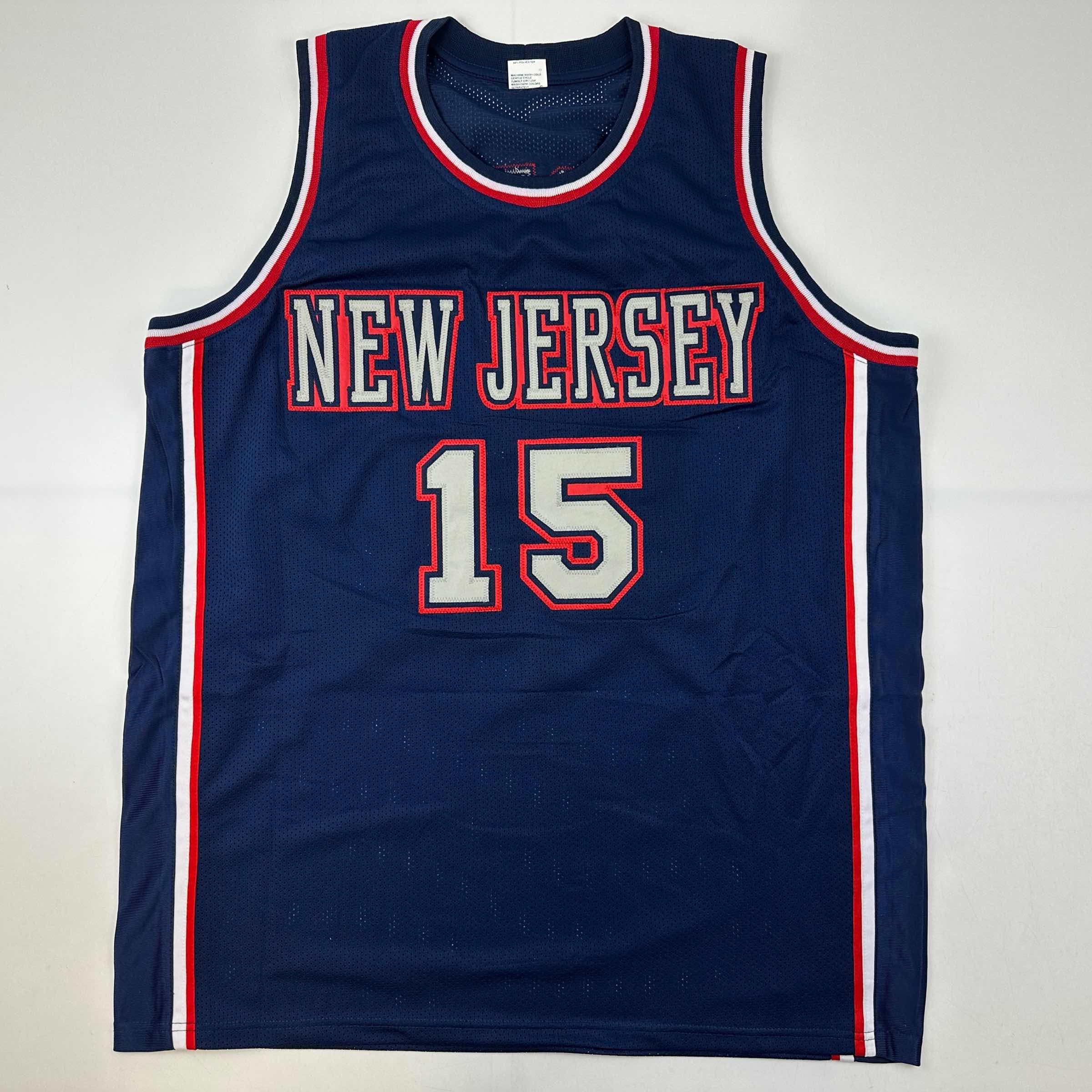 autographed-signed-vince-carter-new-jersey-nj-navy-blue-basketball-jersey-psa-dna-coa