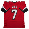 autographed-signed-michael-mike-vick-atlanta-red-football-jersey-beckett-bas-coa