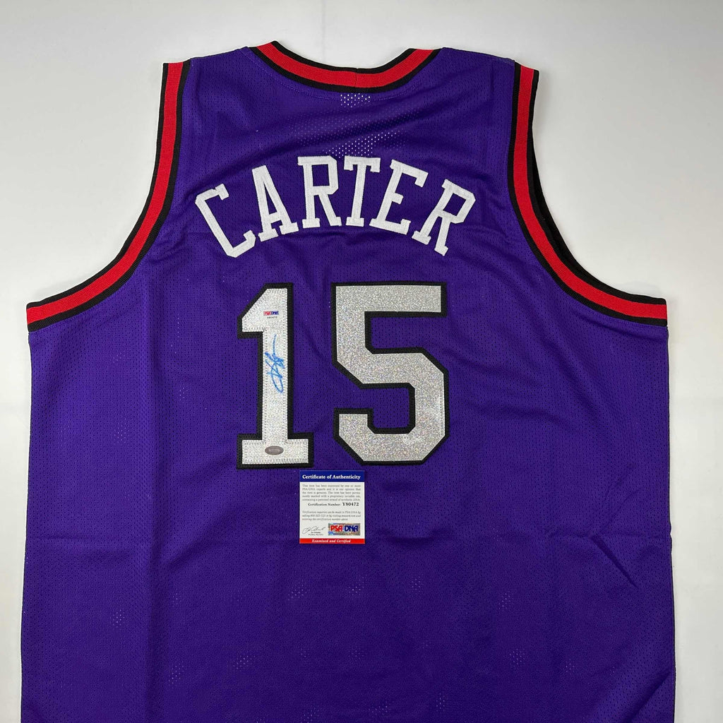 autographed-signed-vince-carter-toronto-purple-basketball-jersey-psa-dna-coa