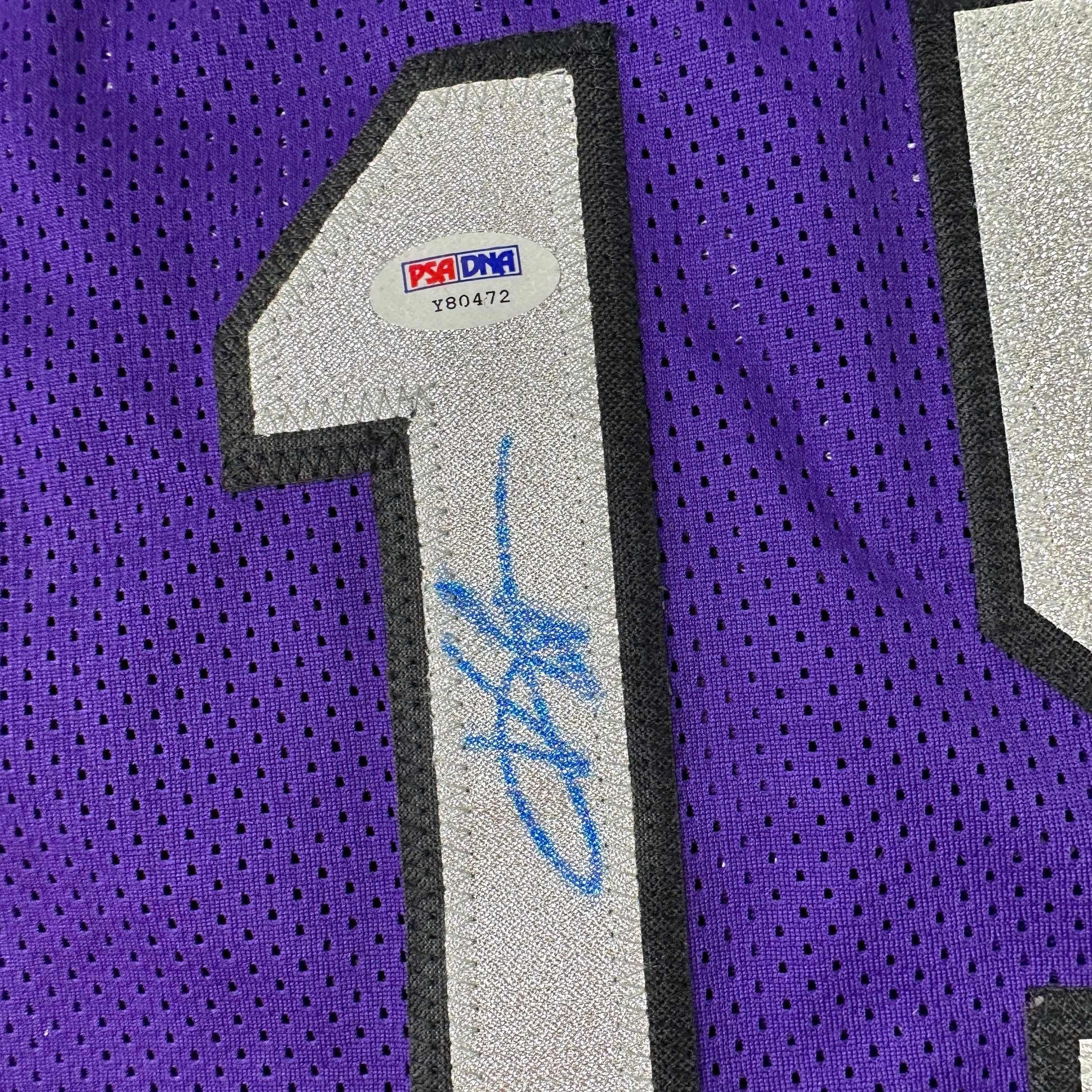 autographed-signed-vince-carter-toronto-purple-basketball-jersey-psa-dna-coa