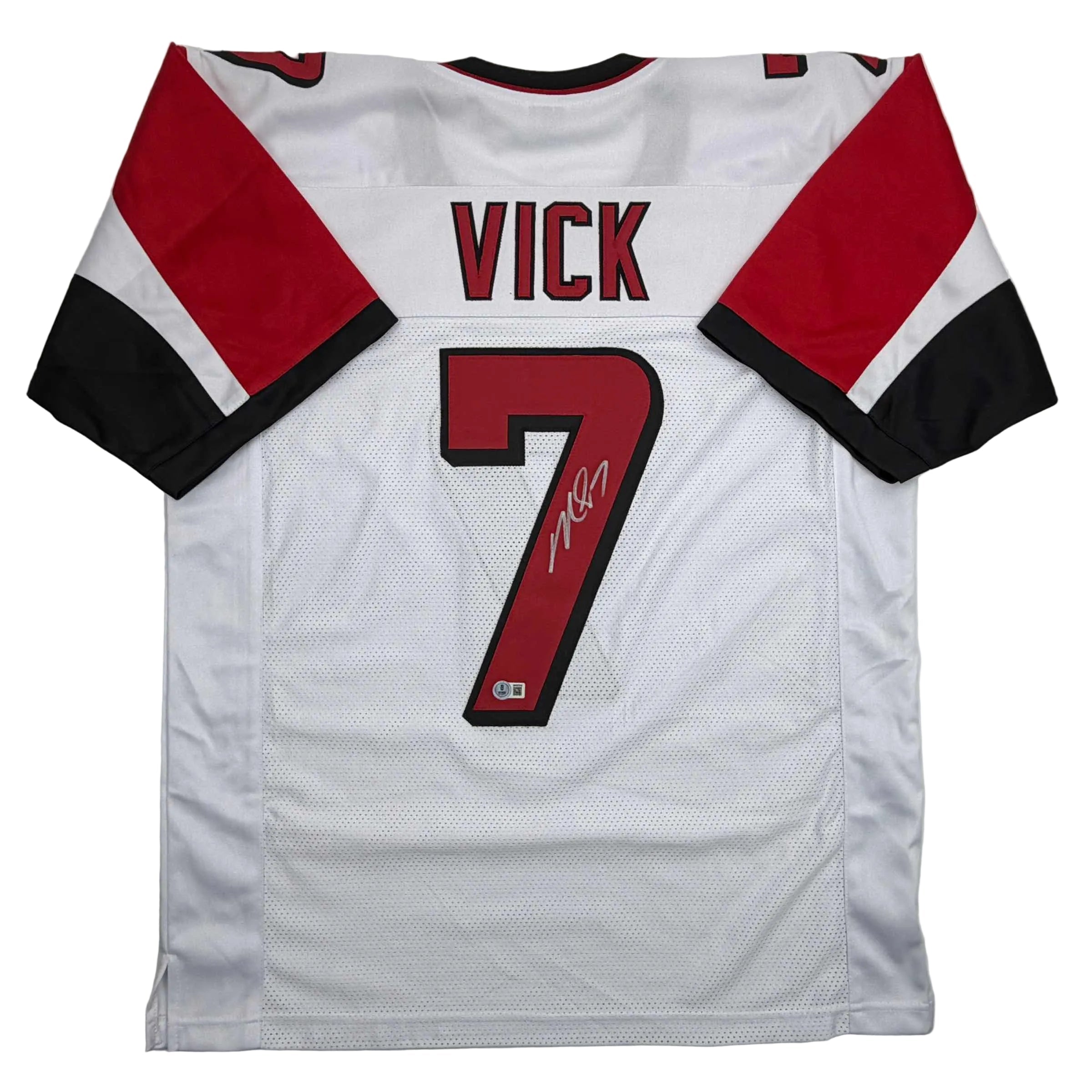 autographed-signed-michael-mike-vick-atlanta-white-football-jersey-beckett-bas-coa