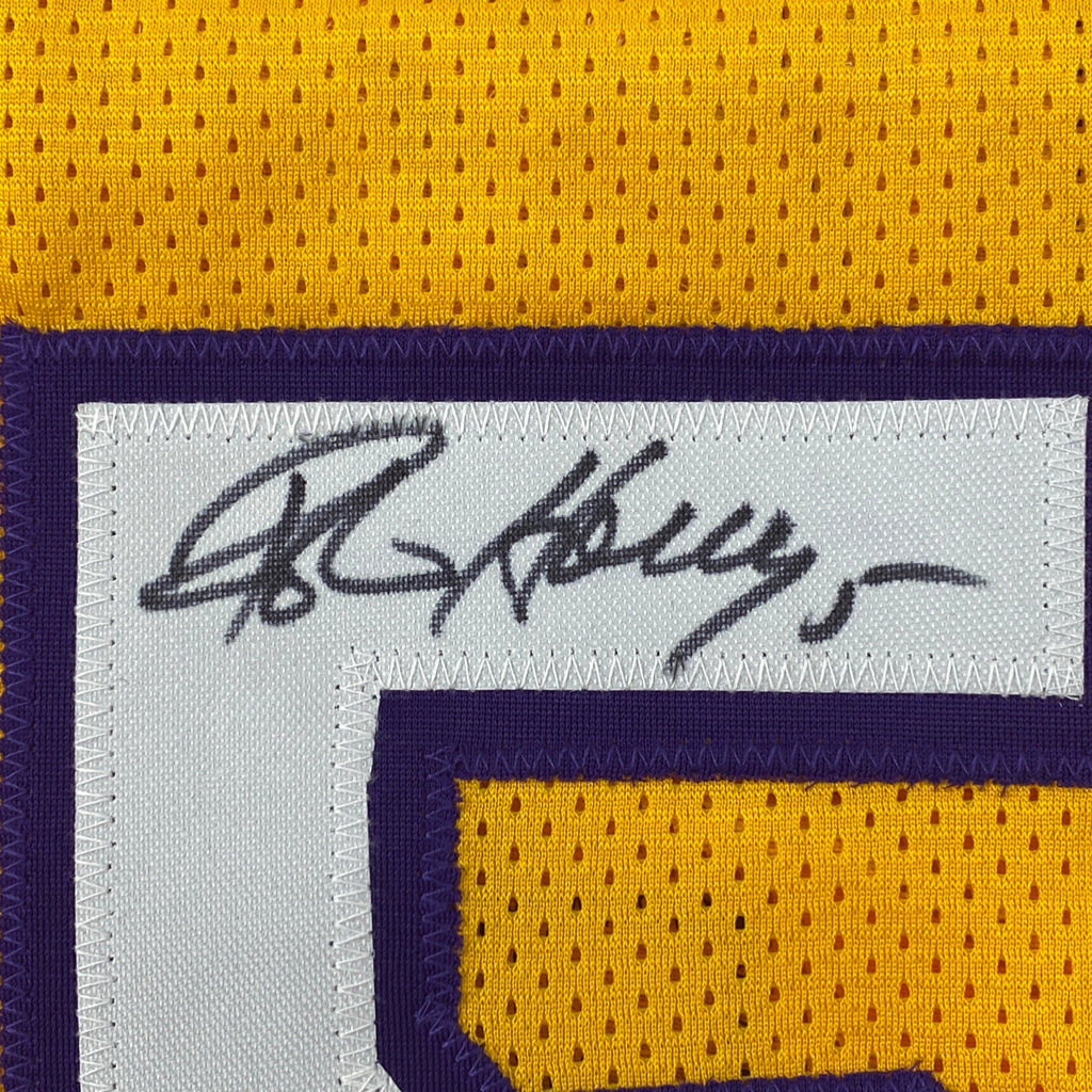 autographed-signed-robert-horry-los-angeles-la-yellow-basketball-jersey-psa-dna-coa
