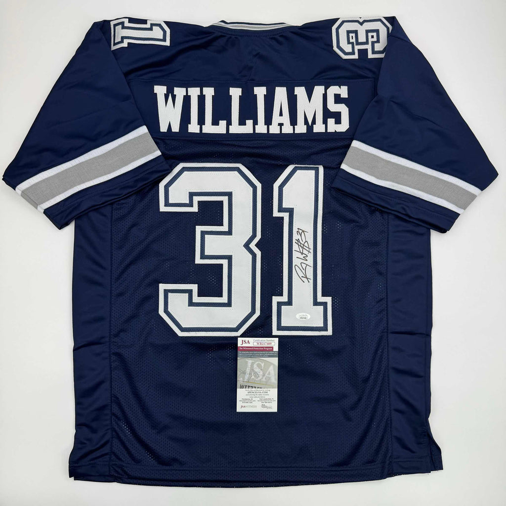 autographed-signed-roy-williams-dallas-blue-football-jersey-jsa-coa