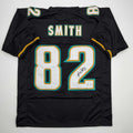autographed-signed-jimmy-smith-jacksonville-black-football-jersey-beckett-bas-coa