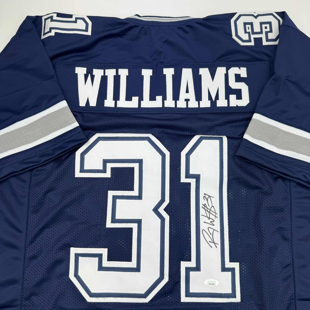 autographed-signed-roy-williams-dallas-blue-football-jersey-jsa-coa