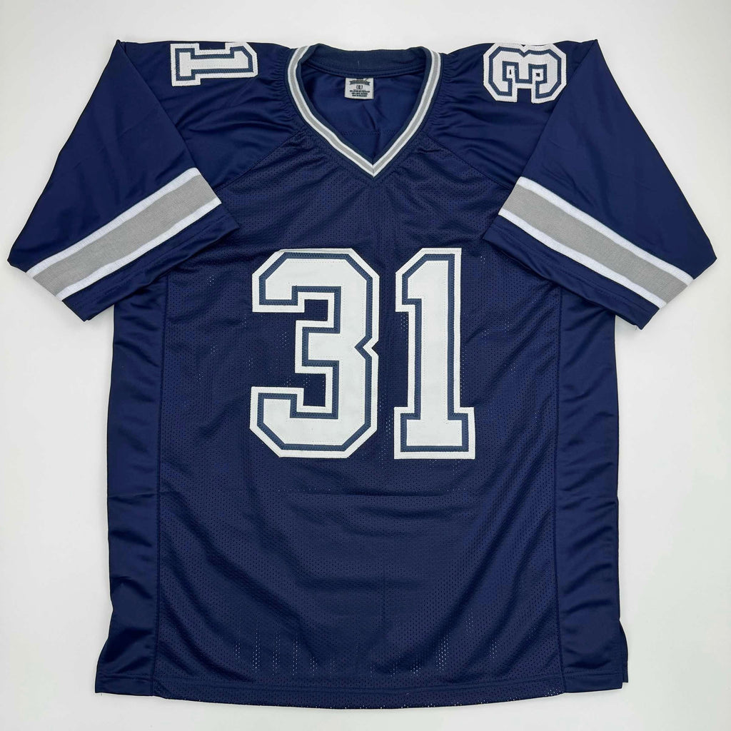 autographed-signed-roy-williams-dallas-blue-football-jersey-jsa-coa