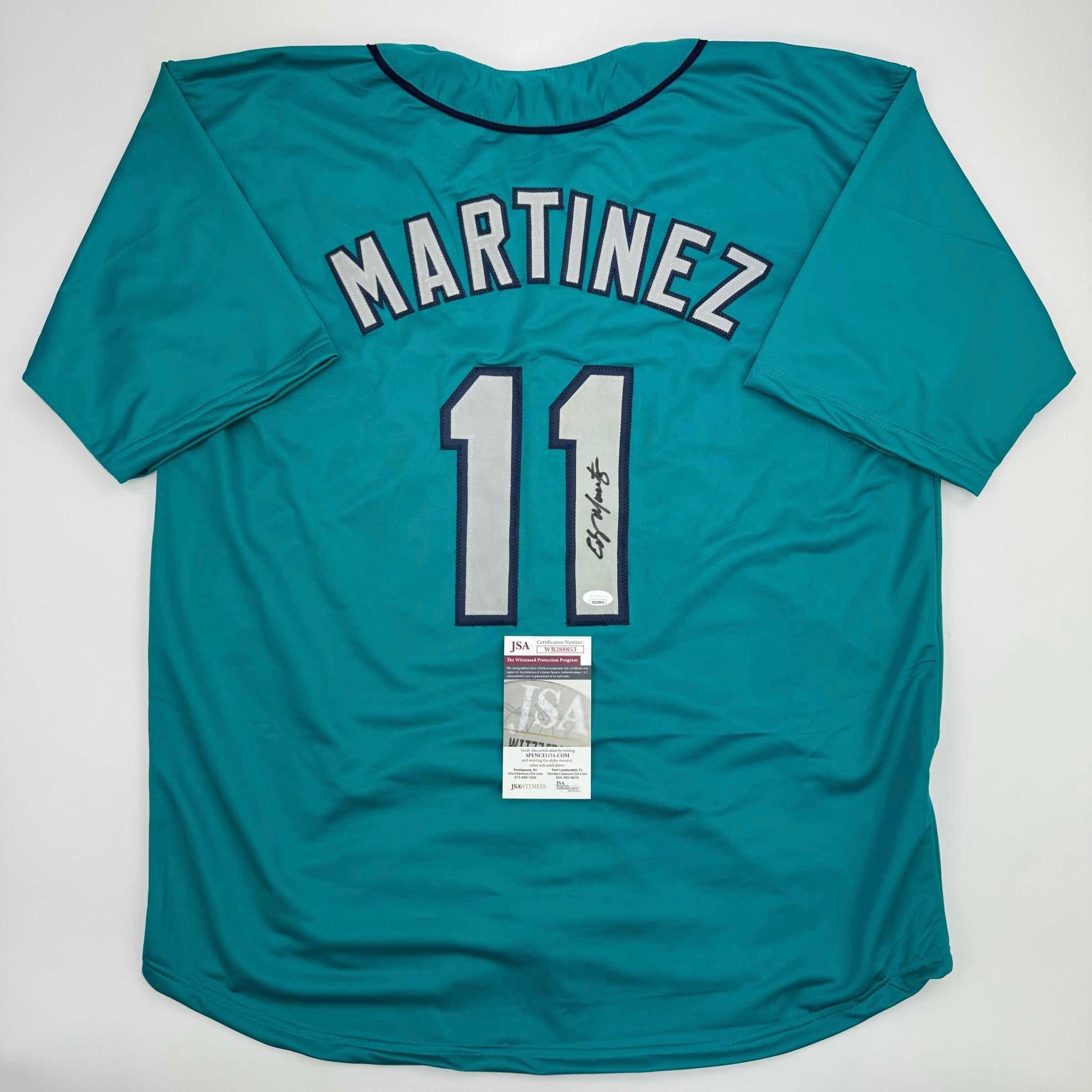 autographed-signed-edgar-martinez-seattle-teal-baseball-jersey-jsa-coa