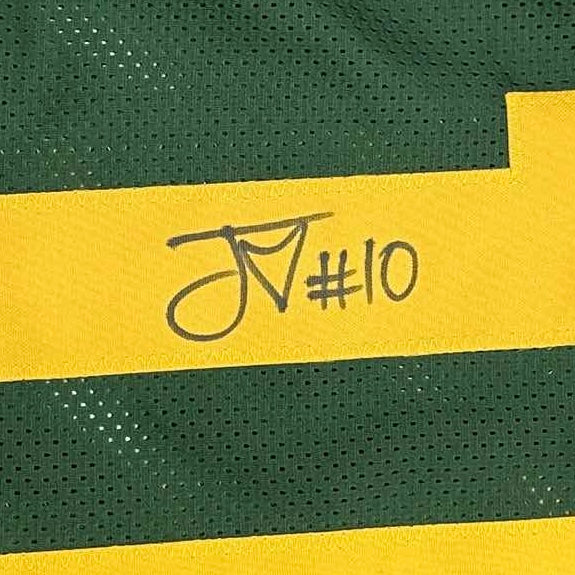 autographed-signed-jordan-love-green-bay-color-rush-football-jersey-beckett-bas-coa