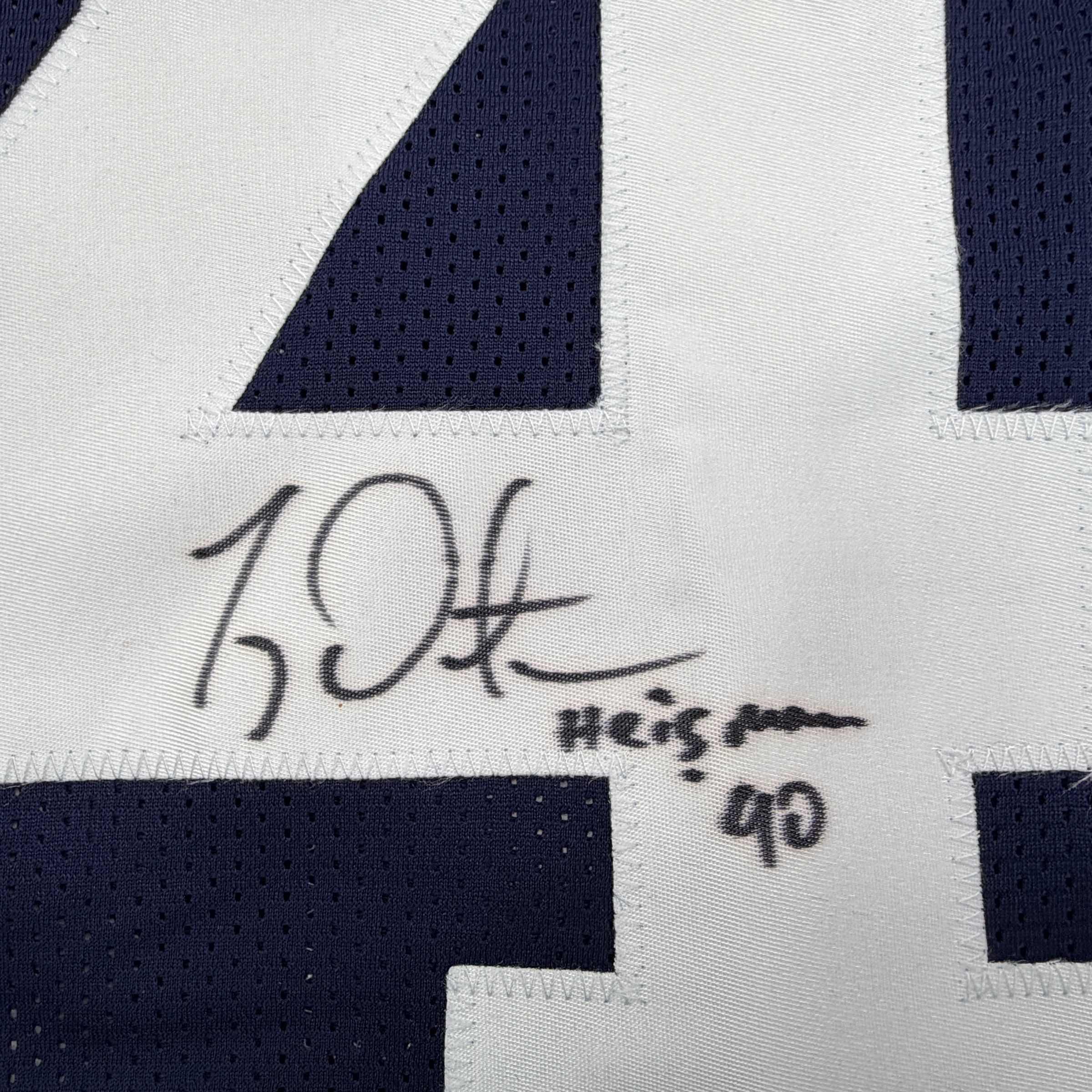 autographed-signed-ty-detmer-heisman-90-brigham-young-byu-blue-college-football-jersey-jsa-coa