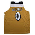 autographed-signed-gilbert-arenas-washington-gold-basketball-jersey-beckett-bas-coa