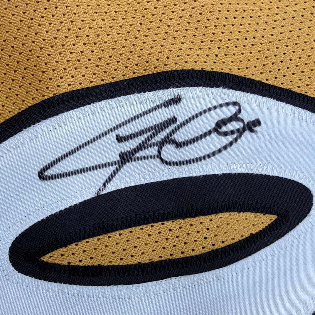 autographed-signed-gilbert-arenas-washington-gold-basketball-jersey-beckett-bas-coa