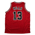 autographed-signed-joakim-noah-chicago-red-basketball-jersey-beckett-bas-coa