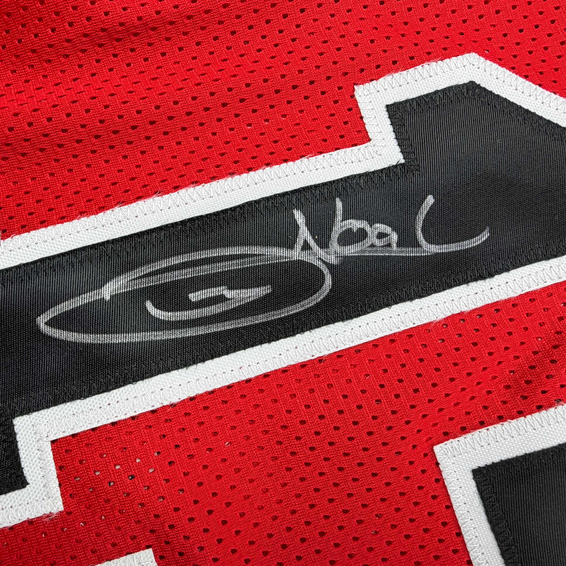 autographed-signed-joakim-noah-chicago-red-basketball-jersey-beckett-bas-coa