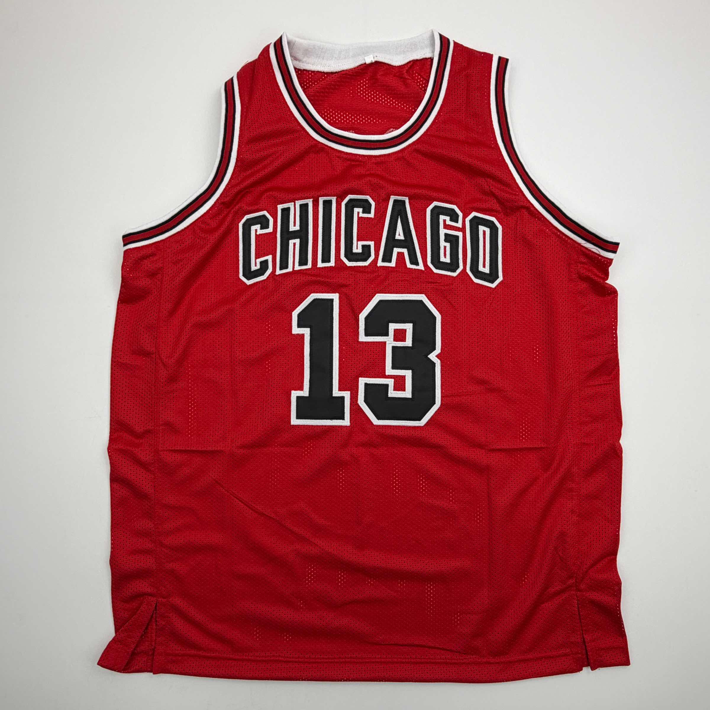 autographed-signed-joakim-noah-chicago-red-basketball-jersey-beckett-bas-coa