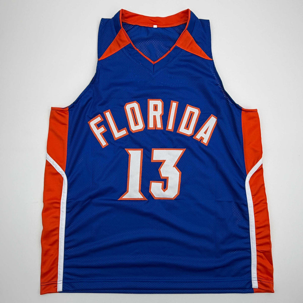 autographed-signed-joakim-noah-florida-blue-college-basketball-jersey-beckett-bas-coa