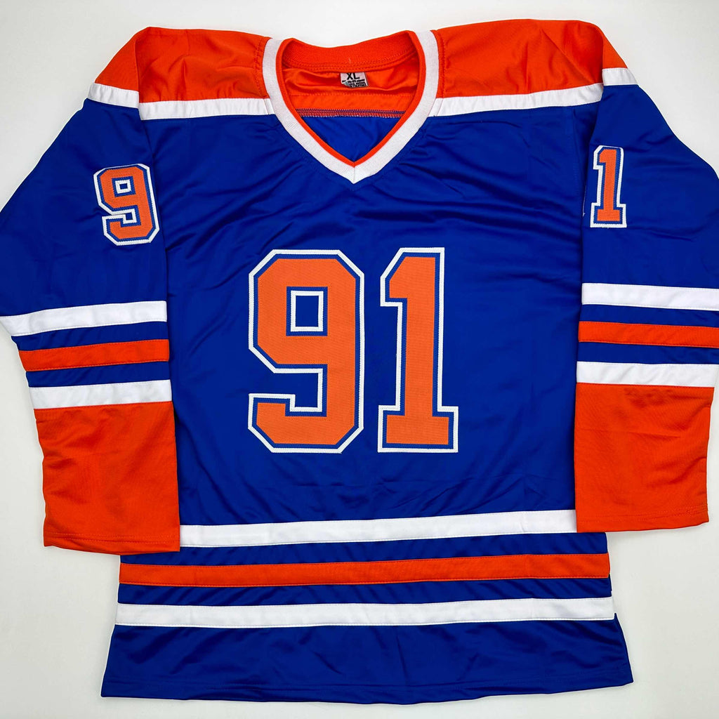 autographed-signed-evander-kane-edmonton-blue-hockey-jersey-jsa-coa