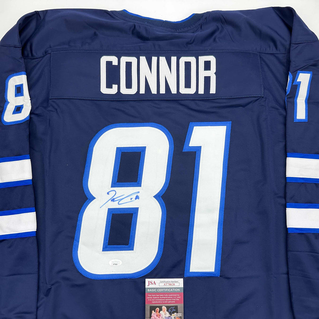 autographed-signed-kyle-connor-winnipeg-blue-hockey-jersey-jsa-coa