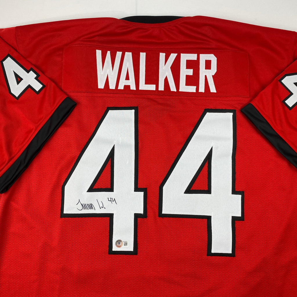 autographed-signed-travon-walker-georgia-red-college-football-jersey-beckett-bas-coa