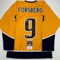 autographed-signed-filip-forsberg-nashville-yellow-hockey-jersey-jsa-coa
