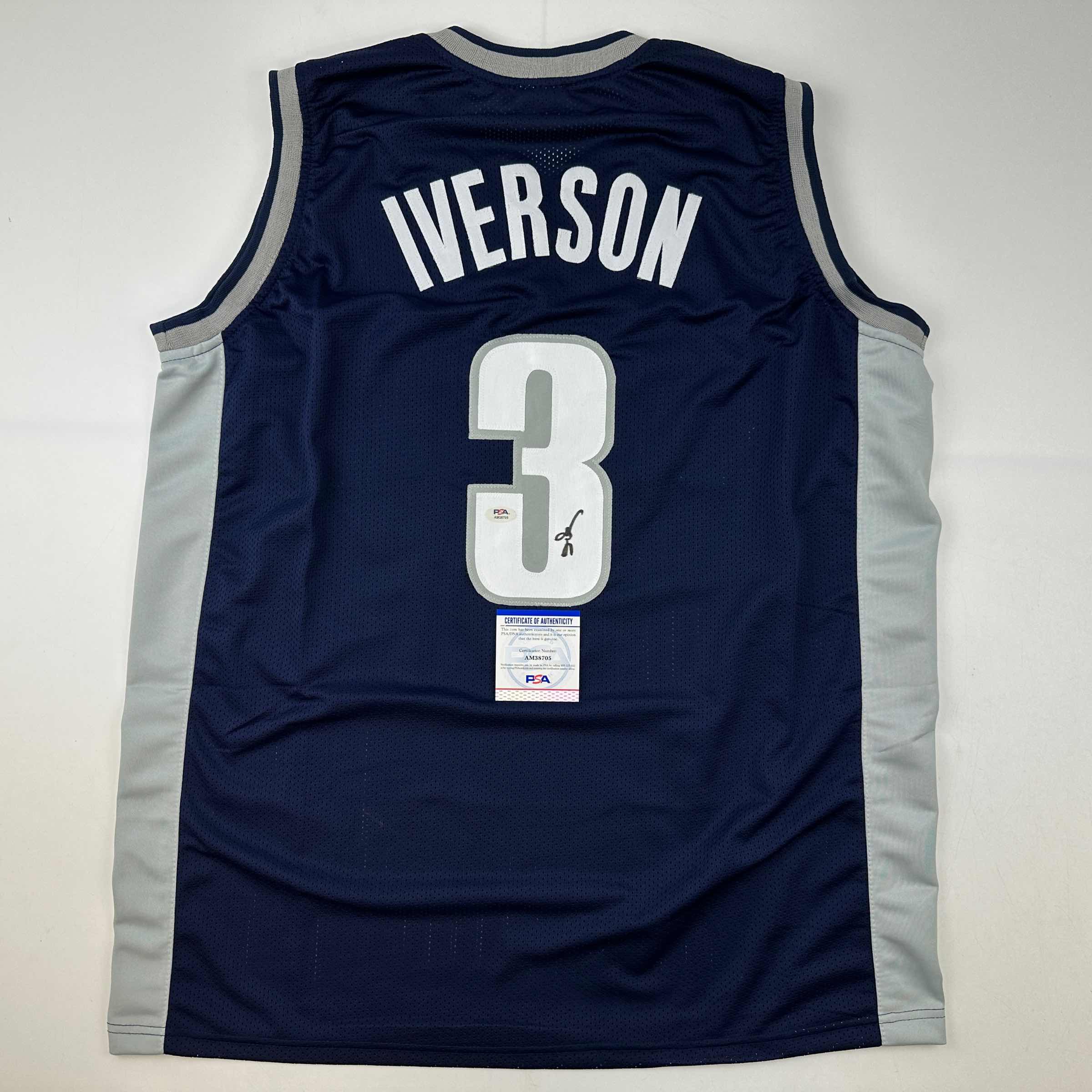 autographed-signed-allen-iverson-georgetown-blue-college-basketball-jersey-psa-dna-coa