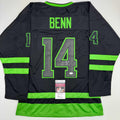 autographed-signed-jamie-benn-dallas-black-hockey-jersey-jsa-coa