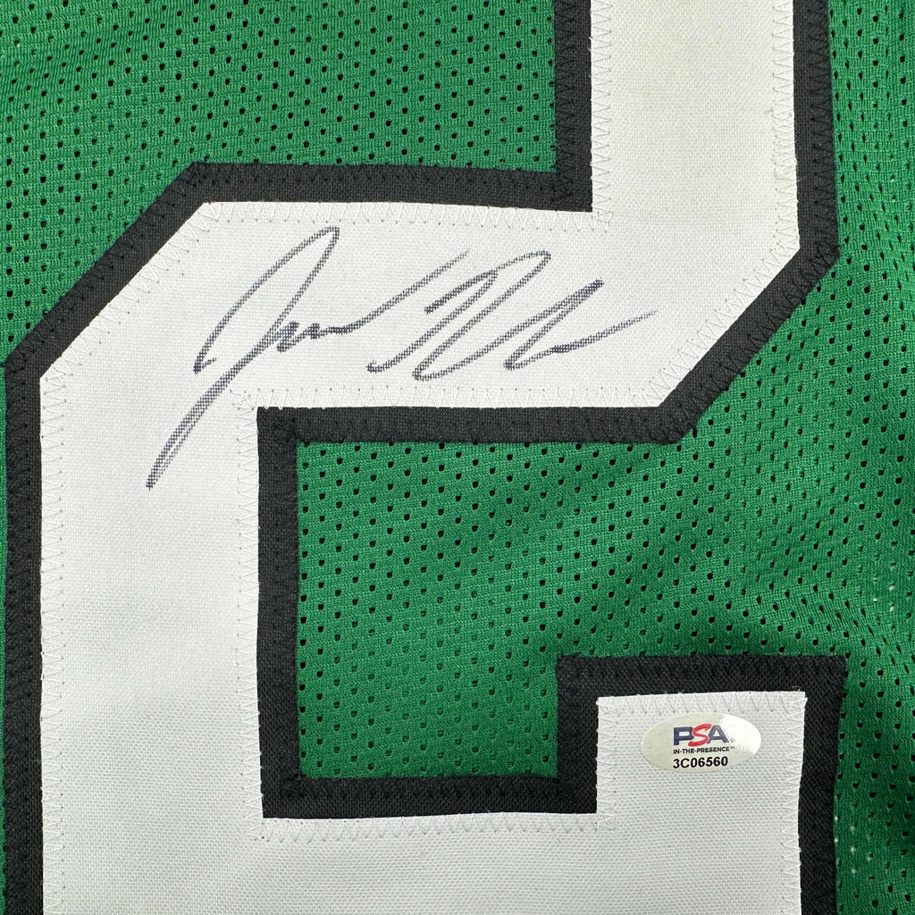 autographed-signed-jason-kelce-philadelphia-kelly-green-football-jersey-psa-dna-coa