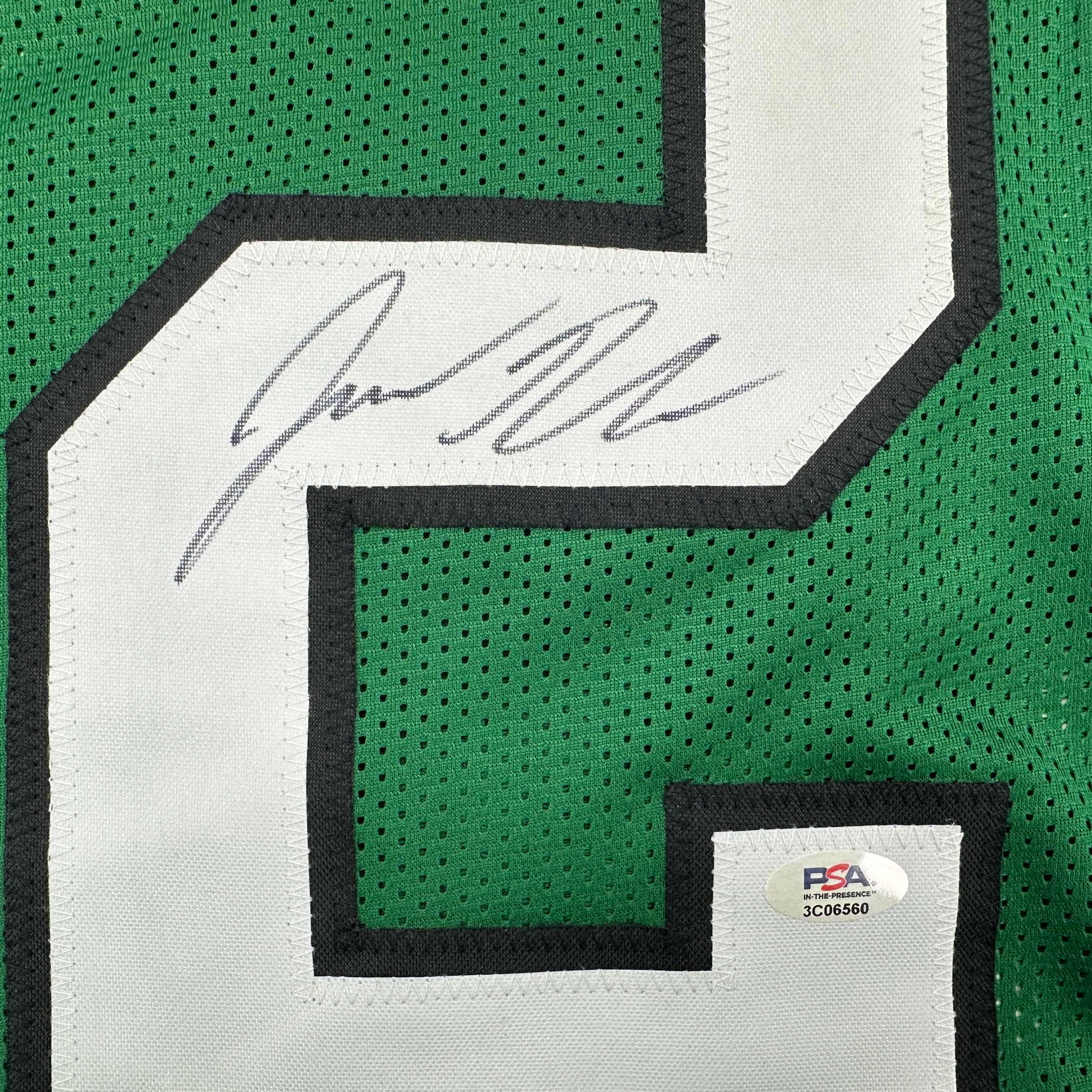 autographed-signed-jason-kelce-philadelphia-kelly-green-football-jersey-psa-dna-coa