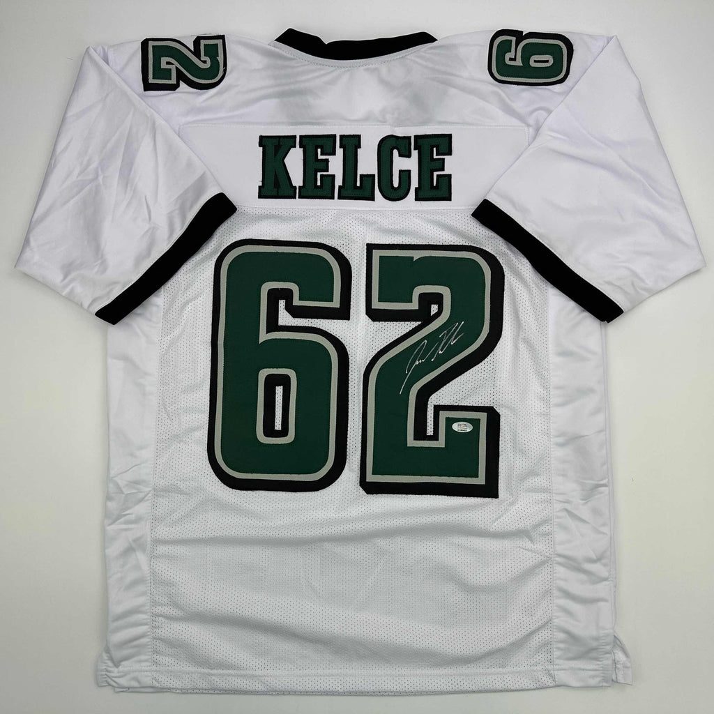autographed-signed-jason-kelce-philadelphia-white-football-jersey-psa-dna-coa