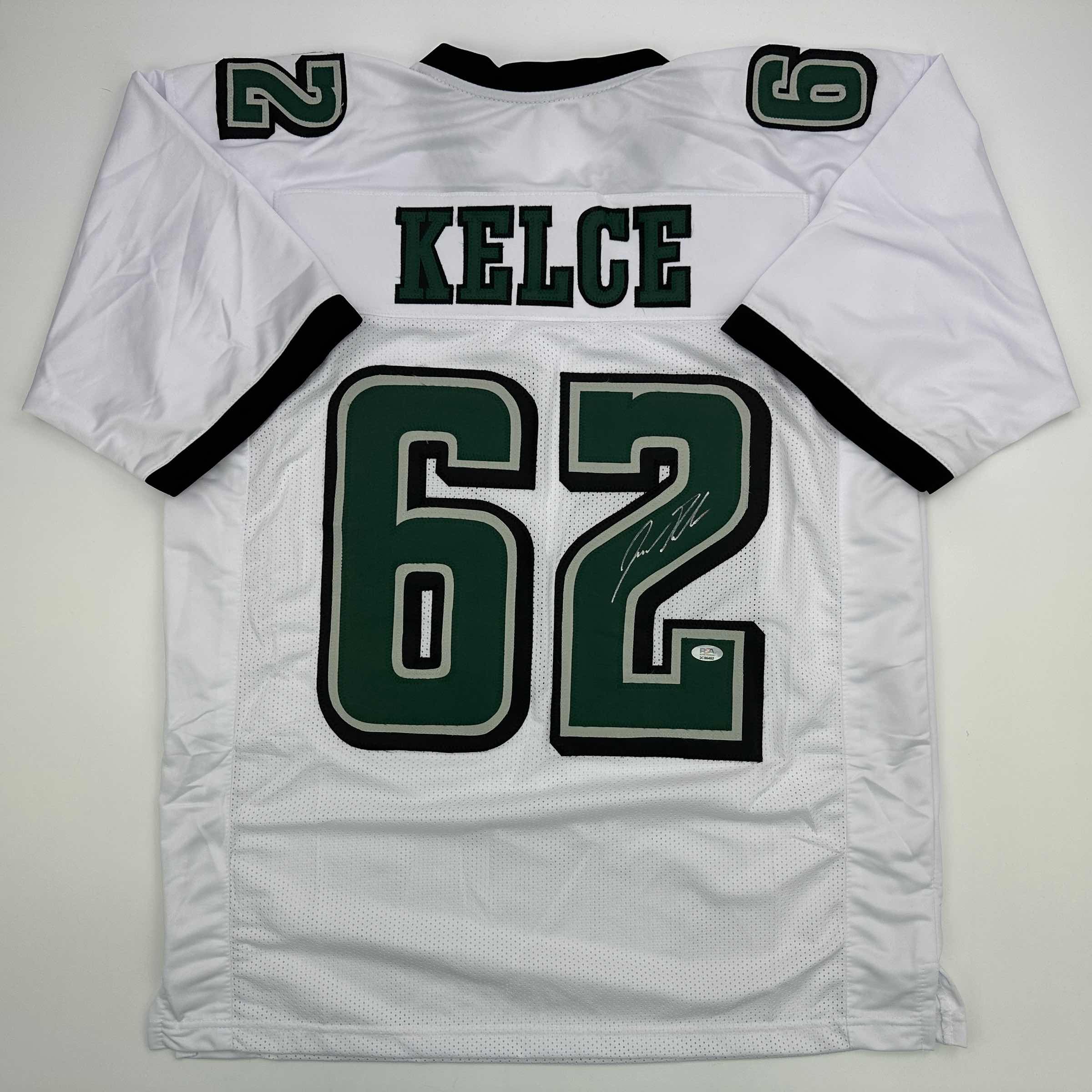 autographed-signed-jason-kelce-philadelphia-white-football-jersey-psa-dna-coa