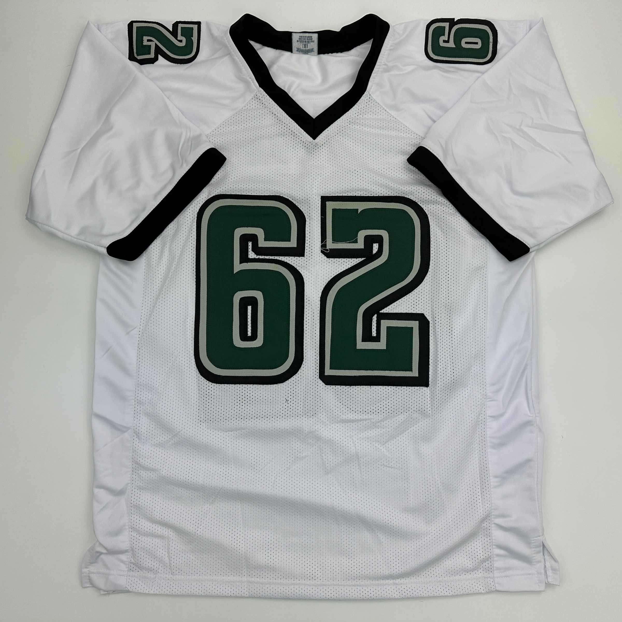autographed-signed-jason-kelce-philadelphia-white-football-jersey-psa-dna-coa