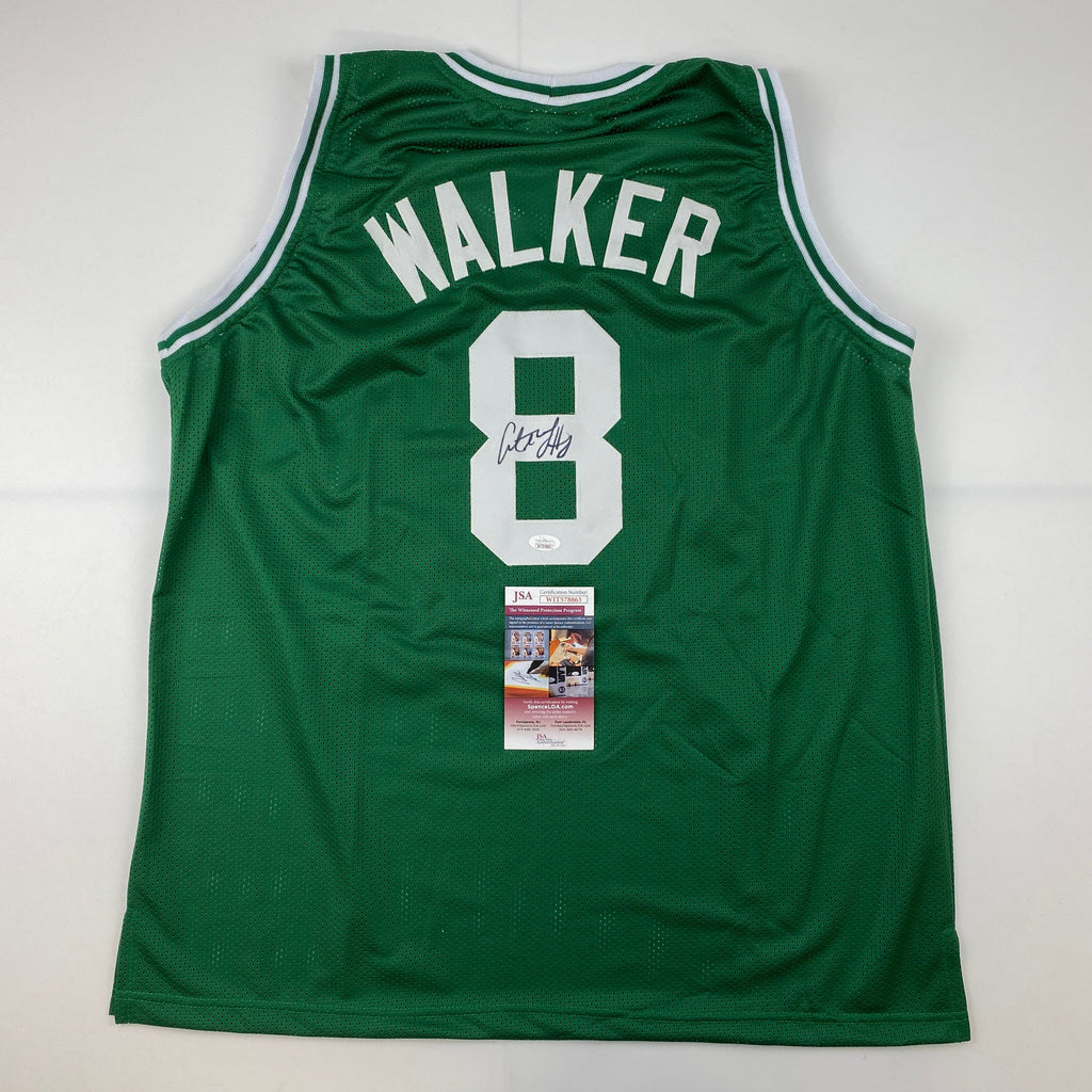 autographed-signed-antoine-walker-boston-green-basketball-jersey-jsa-coa