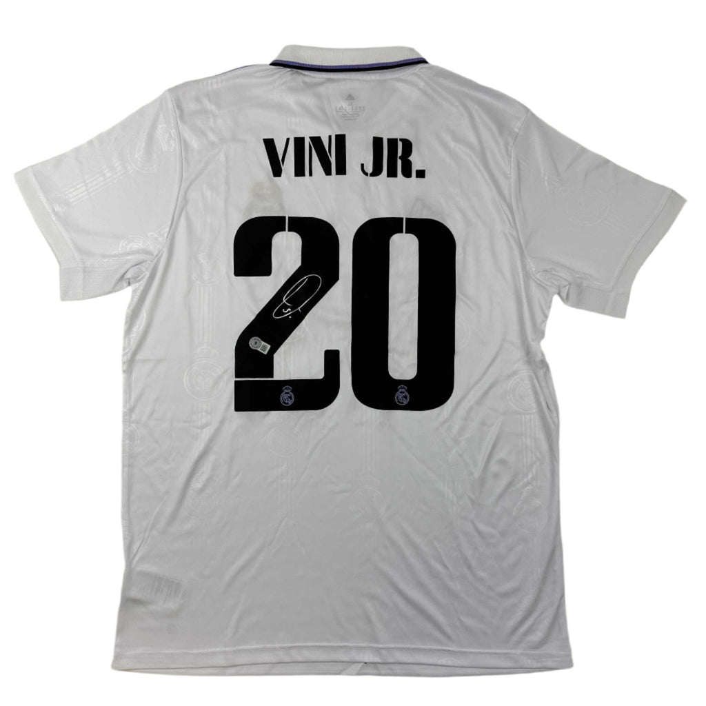 autographed-signed-vini-vinicius-jr-real-madrid-2022-23-white-soccer-jersey-beckett-bas-coa