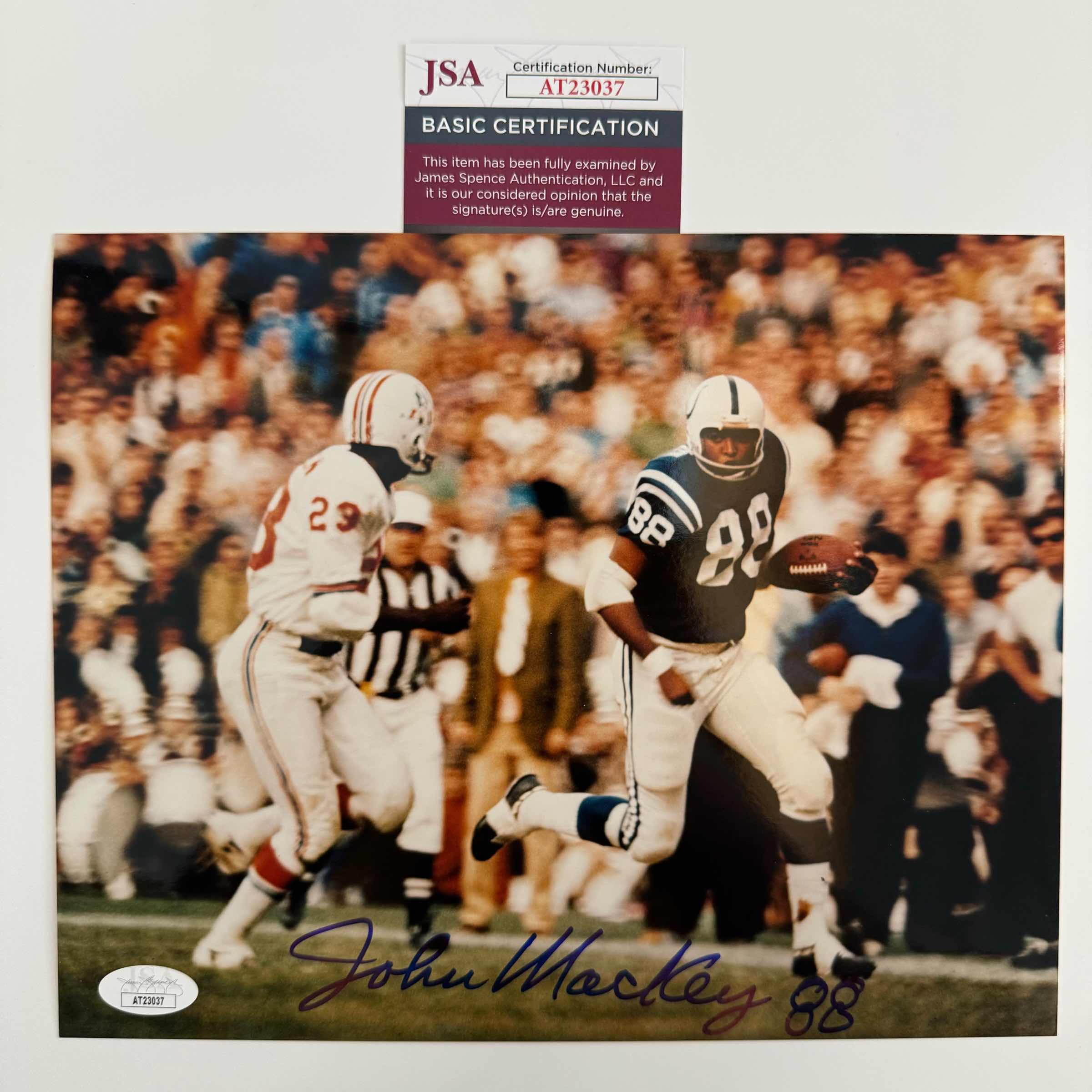 autographed-signed-john-mackey-indianapolis-colts-8x10-football-photo-jsa-coa